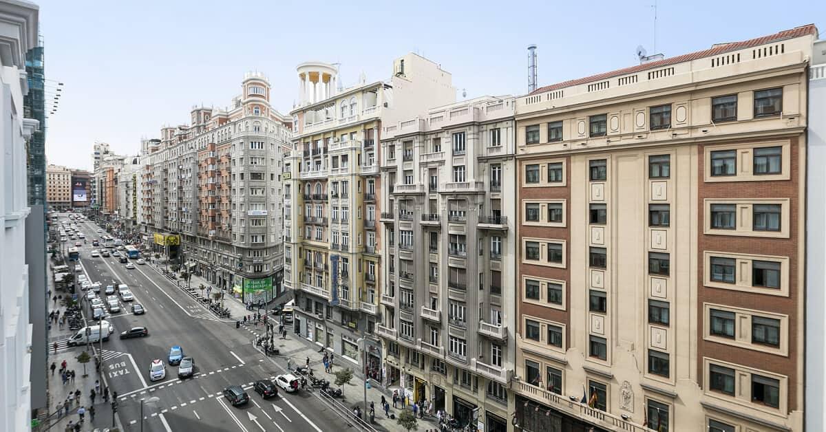 Hotel Madrid Plaza De Espana, Affiliated By Melia Exteriör bild